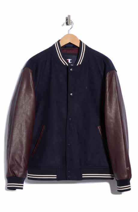 Mixed Media Varsity Jacket