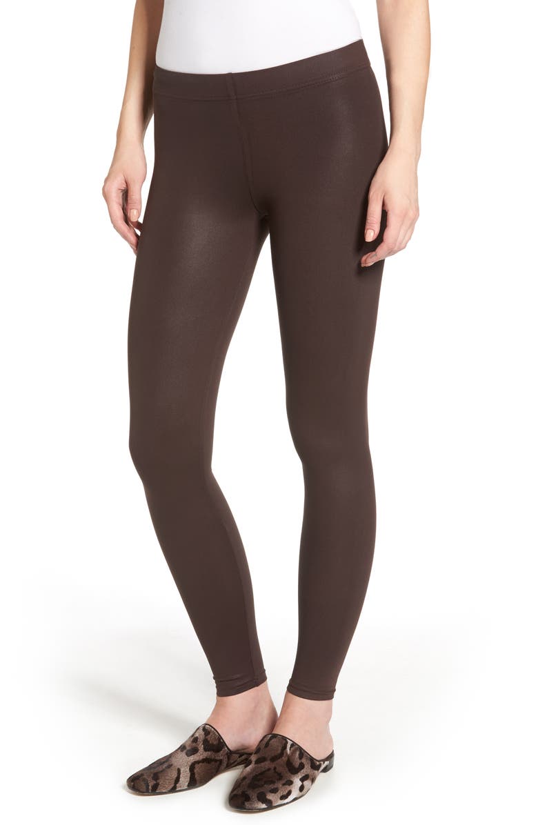 David Lerner Coated Leggings, Alternate, color, 