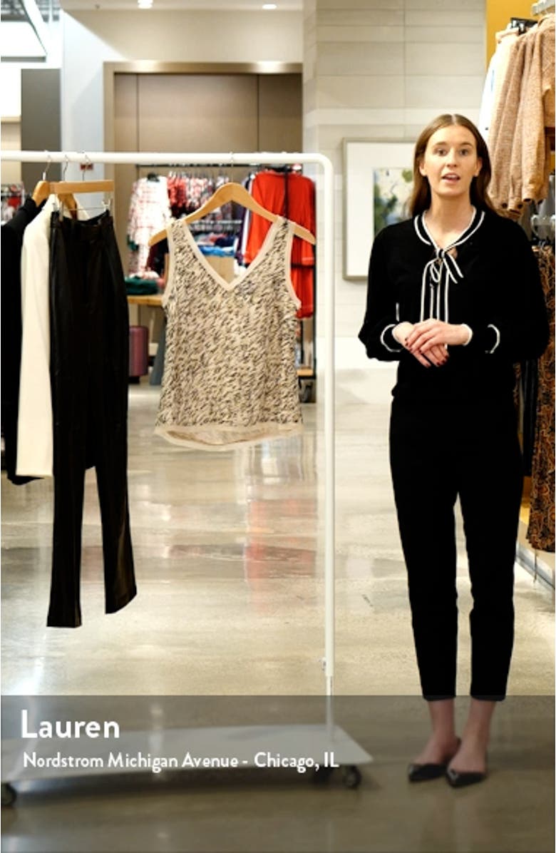 Printed Raw Edge Tank, sales video thumbnail