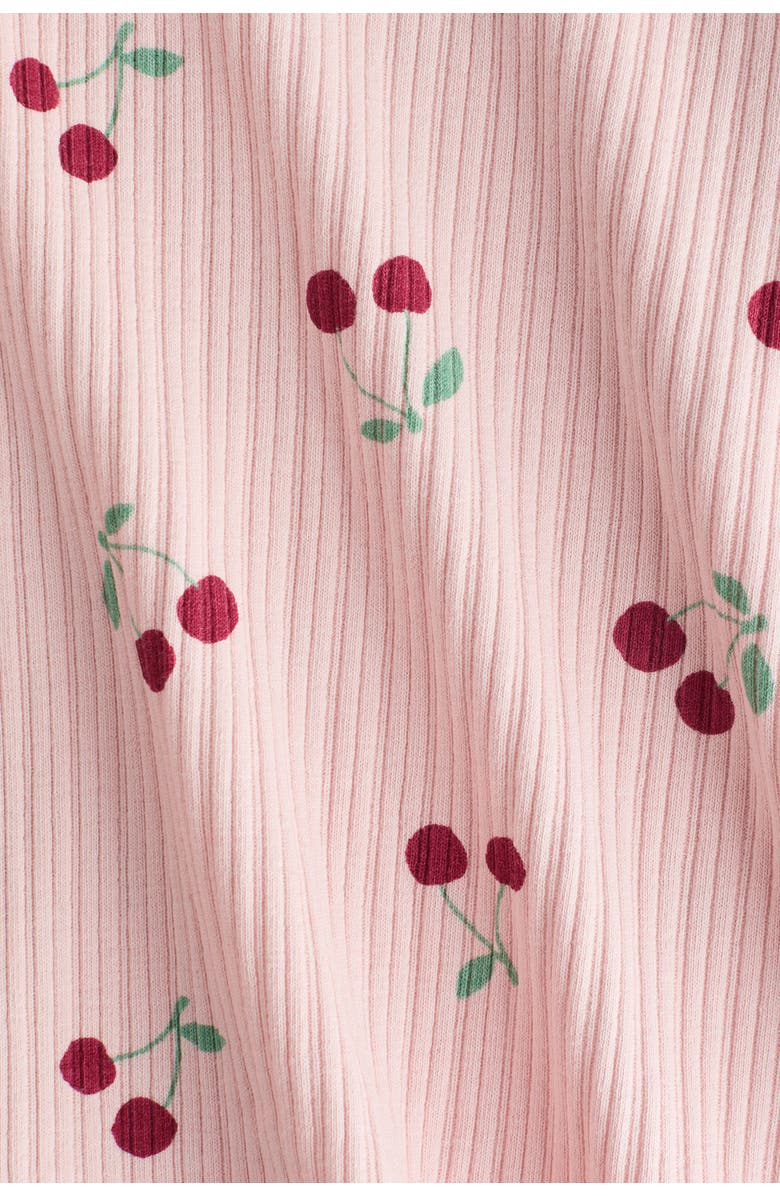 H&M 3-piece printed cotton set, Alternate, color, Light Pink/Cherries