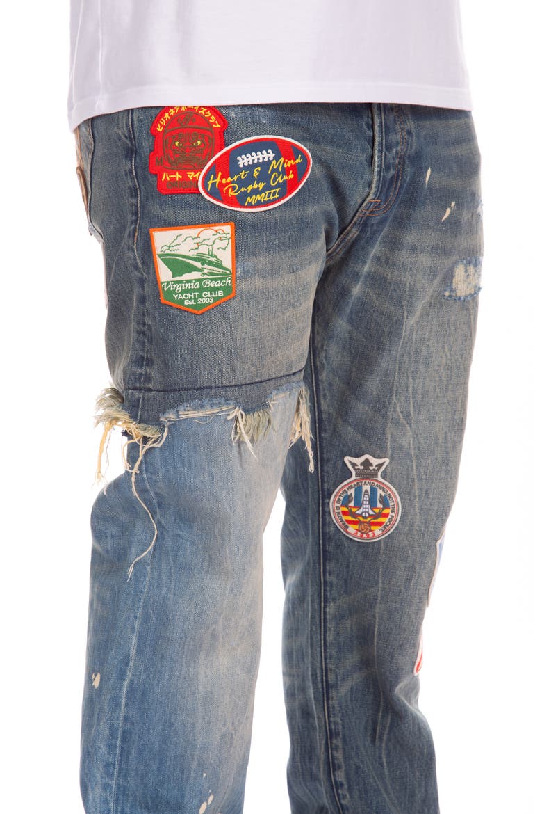 BB Retrograde Rip & Repair Jeans, Alternate, color, FORNAX