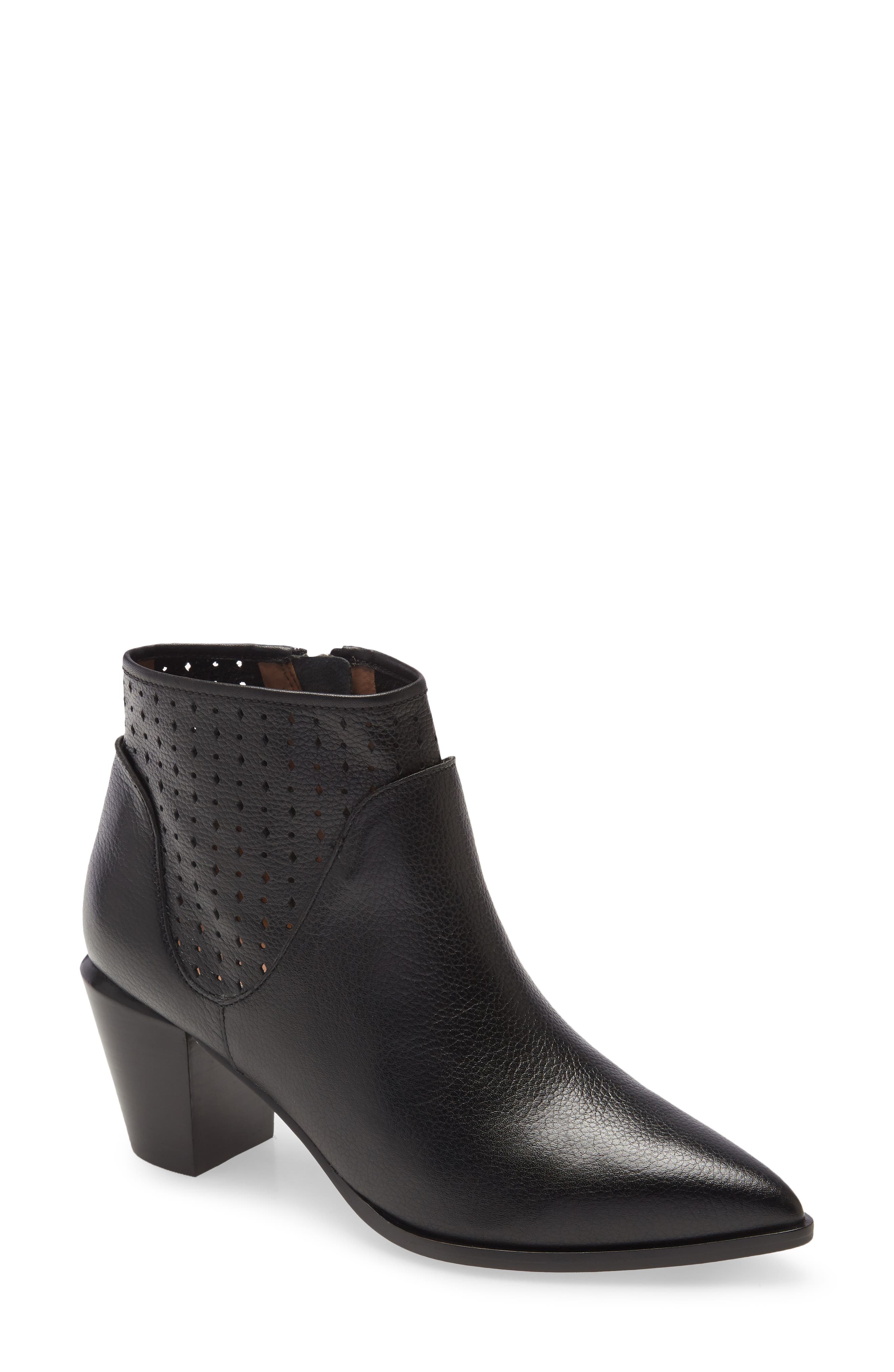 Linea Paolo Winnie Leather Bootie, Main, color, 