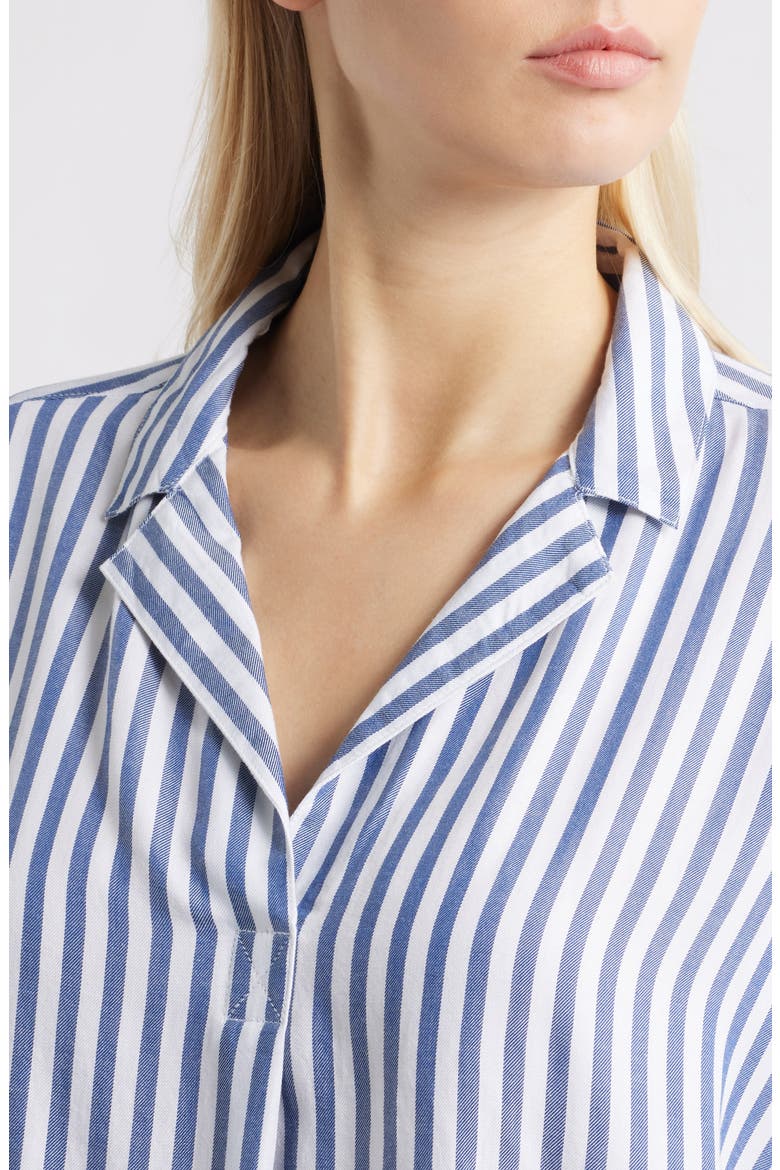 Denise Stripe Shirt, Alternate, color, STARRY NIGHT