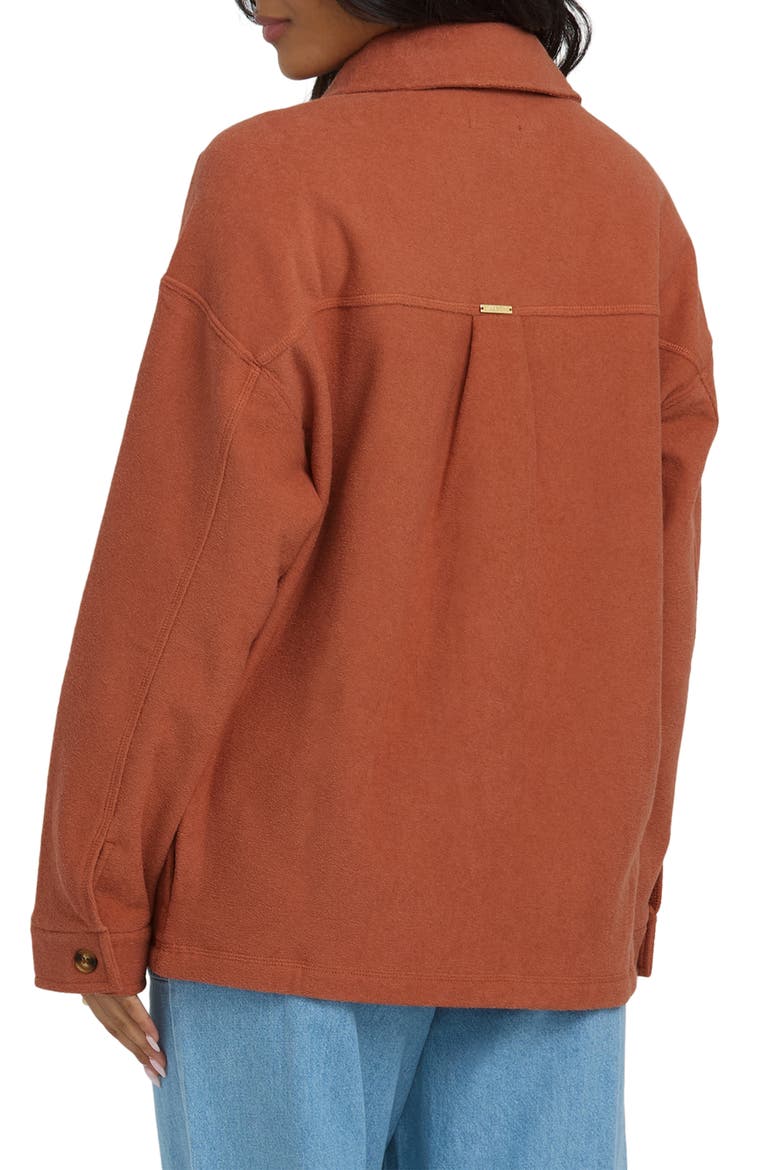 After Time Oversize Shacket, Alternate, color, SEDONA