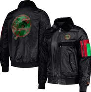 STARTER Men's Starter x Ty Mopkins Black New York Yankees Black History Month Satin Full-Zip Jacket