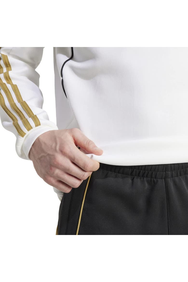 Men's adidas White LAFC 2025 Travel Pullover Hoodie, Alternate, color, White