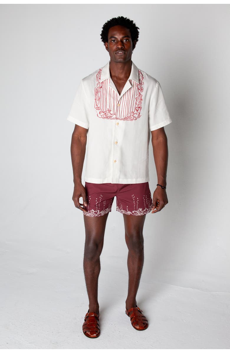 Tombolo 'Fruits De Mer' Swim Trunks, Alternate, color, 