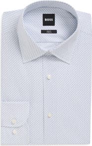 BOSS Hank Slim Fit Stretch Cotton Dress Shirt