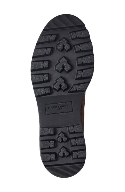 Marc Fisher Ltd Peyten Lug Sole Loafer In Brown