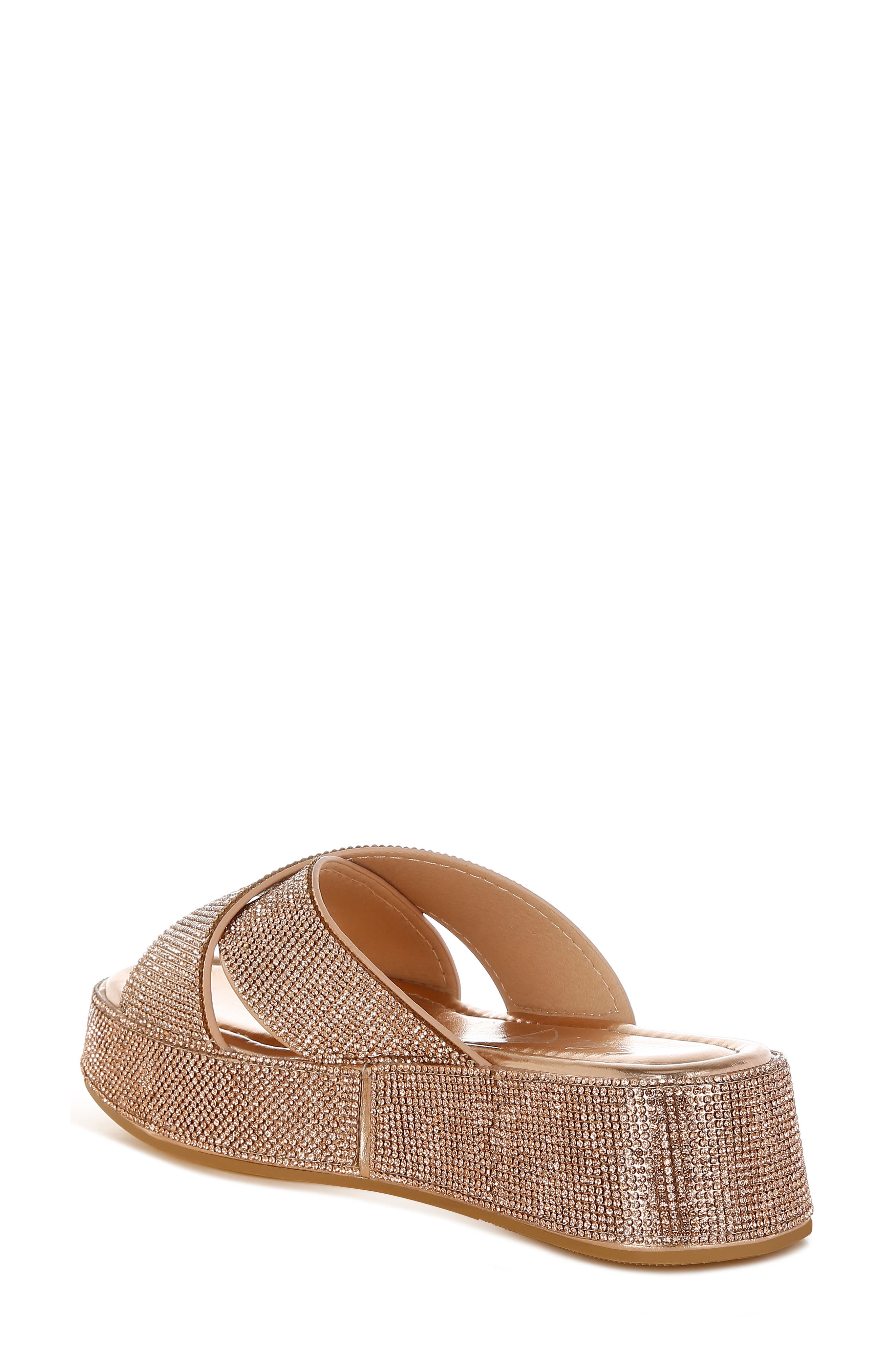 Adena Crystal Embellished Platform Sandal - image 4