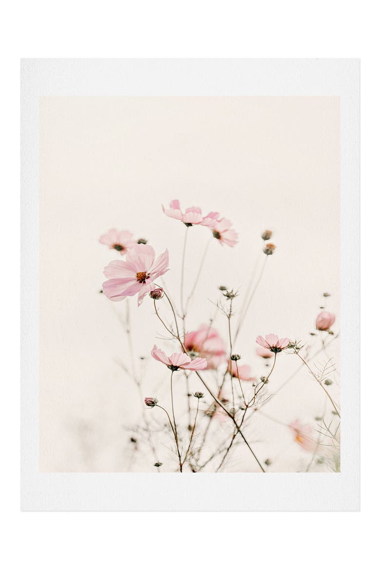 Monika Strigel Cosmea Dancing Art Print, Main, color, MULTI