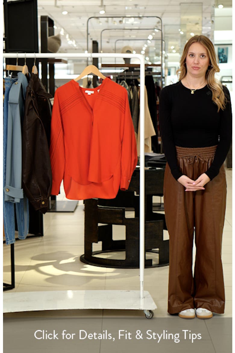 Pleated Pintuck Top video