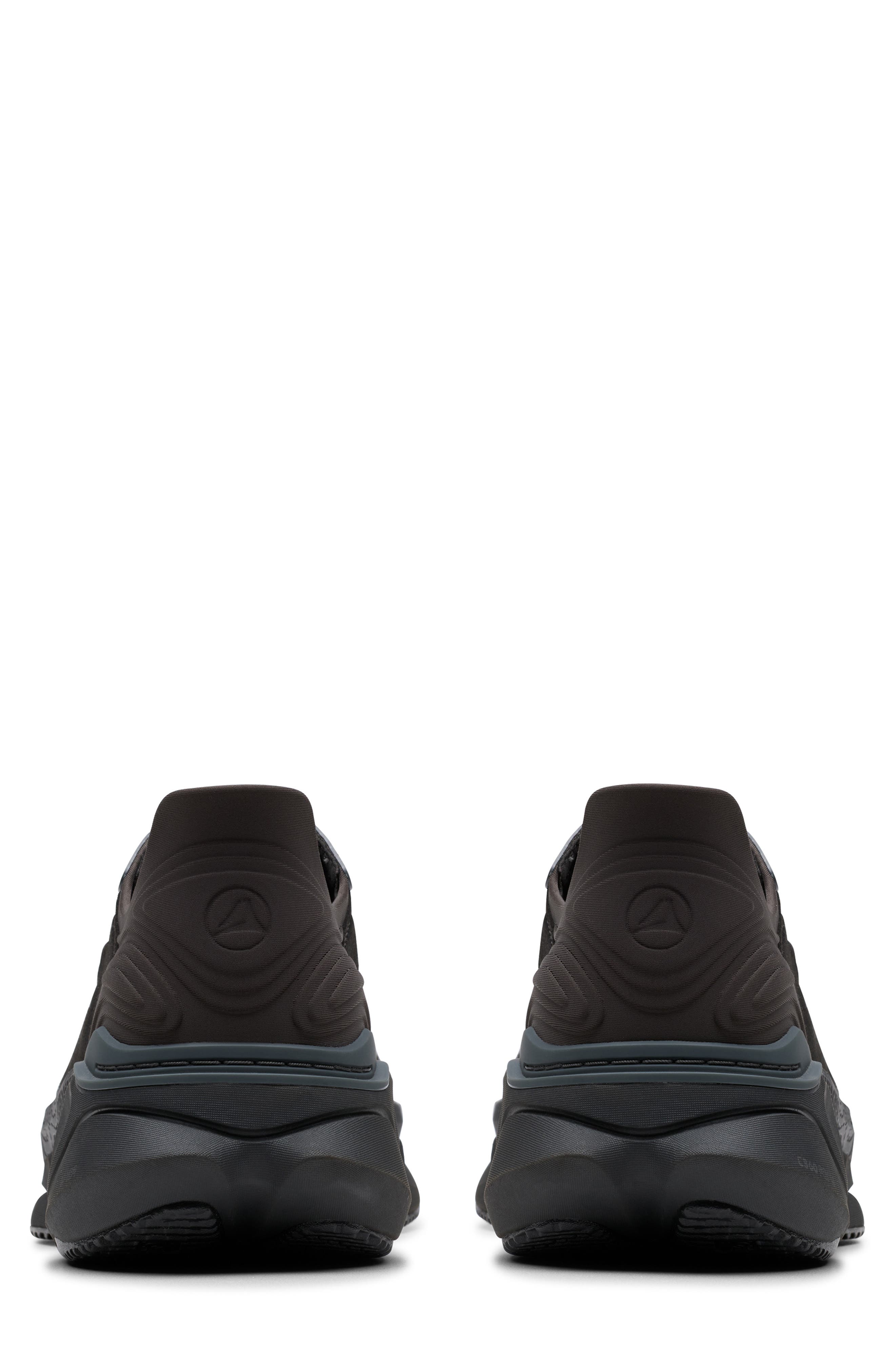 Clarks<sup>®</sup> Pace Lace-Up Sneaker, Alternate, color, Black