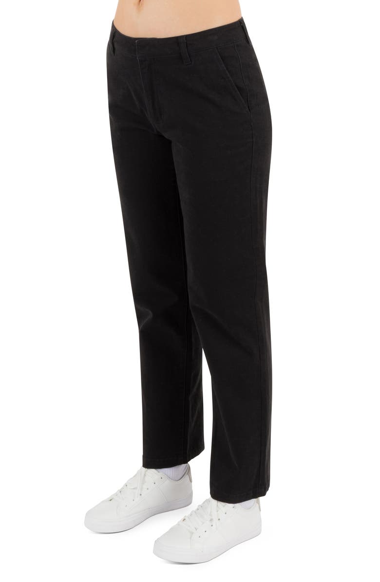 Hurley Rider Straight Leg Pants, Alternate, color, Black