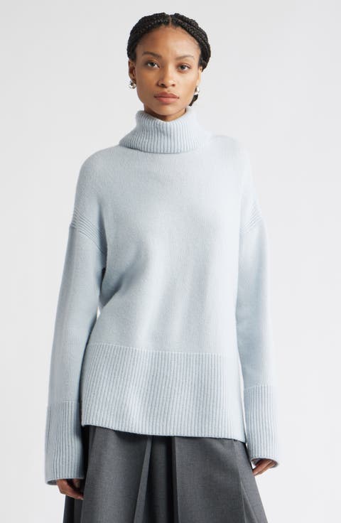 Wool & Cashmere Turtleneck Sweater