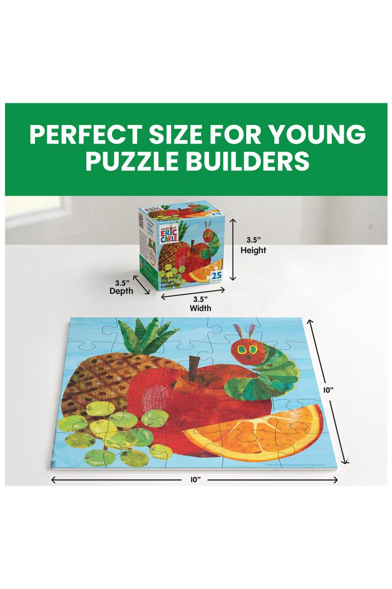 Hungry Caterpillar 25 Piece Puzzle, Alternate, color, Multicolor