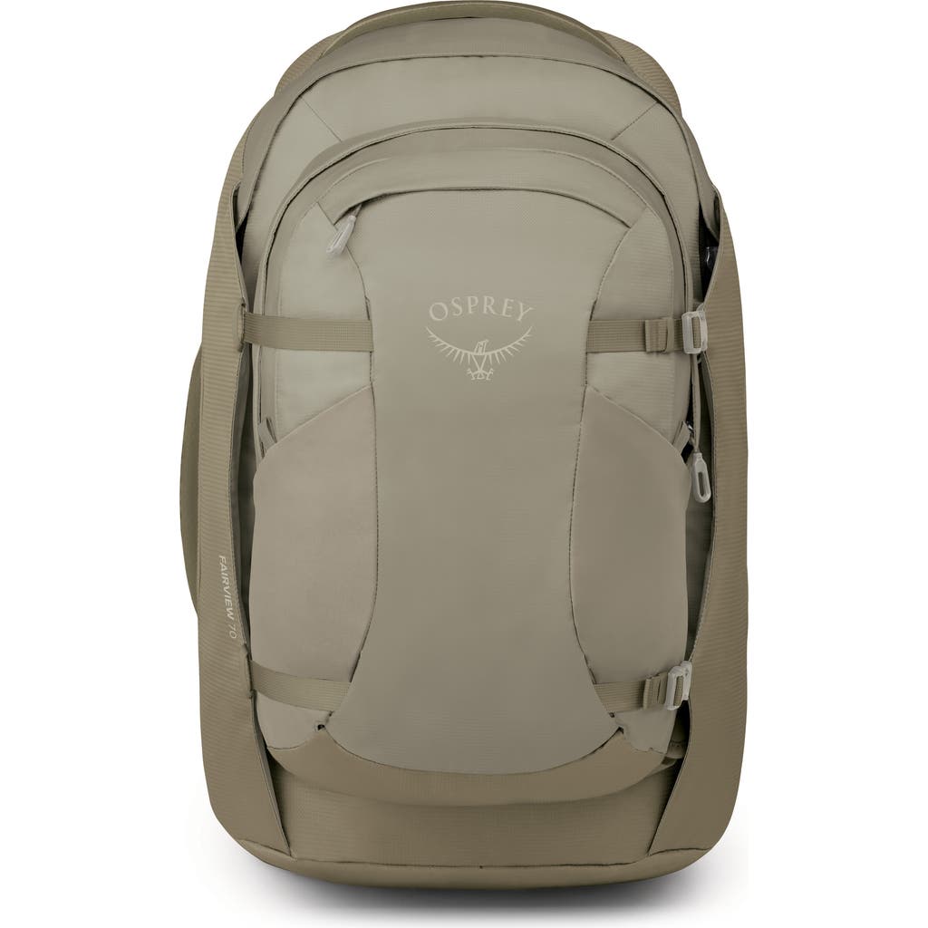 Osprey Fairview 70 Backpack in Sawdust/Olive Tan at Nordstrom