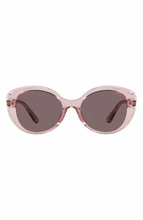COACH 54mm Round Sunglasses