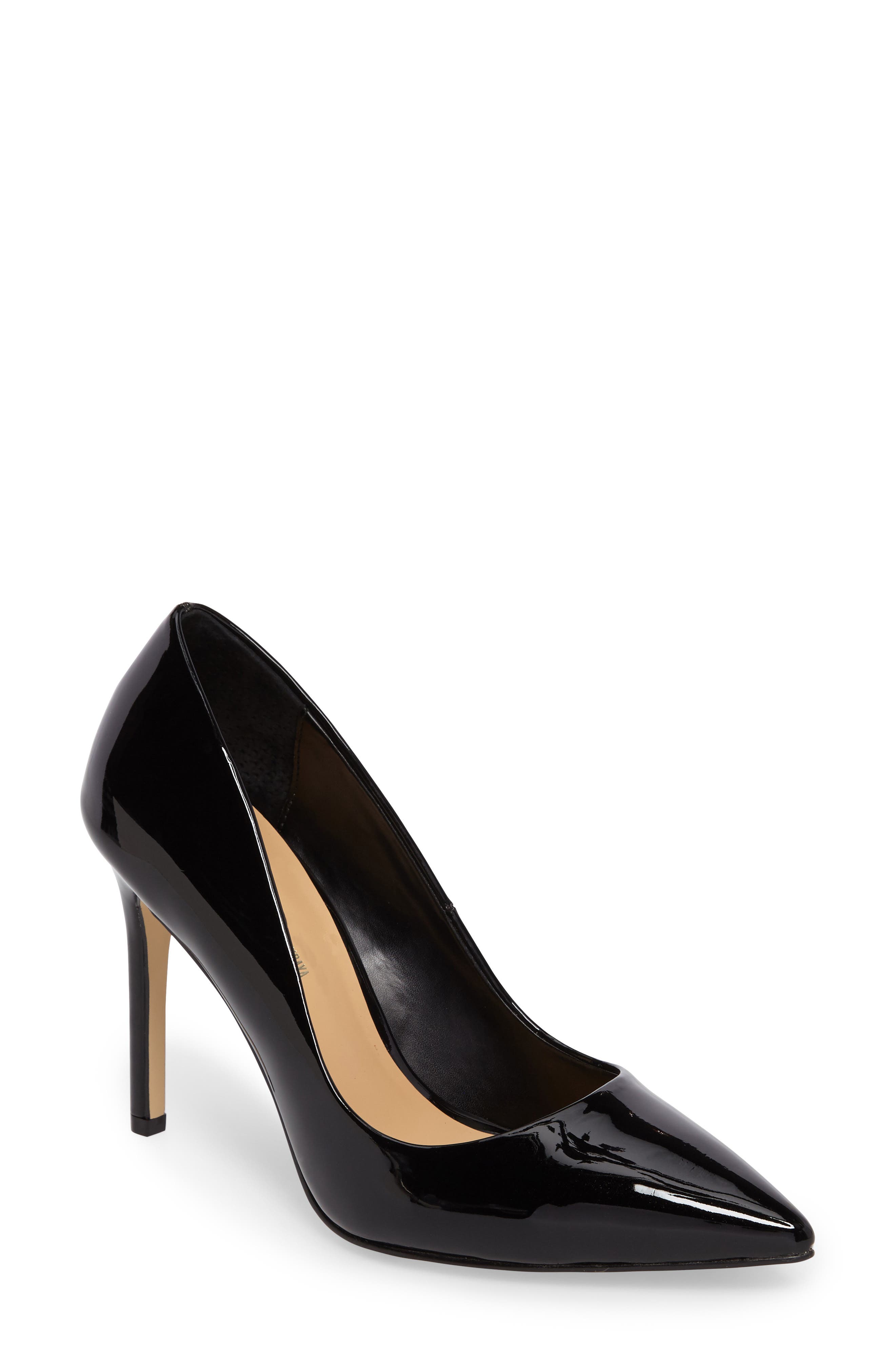 by Zendaya 'Kyle' Pointy Toe Pump, Main, color, BLACK