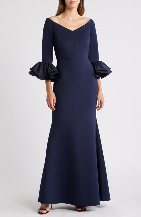 Women s 3 4 Sleeve Formal Dresses Evening Gowns Nordstrom