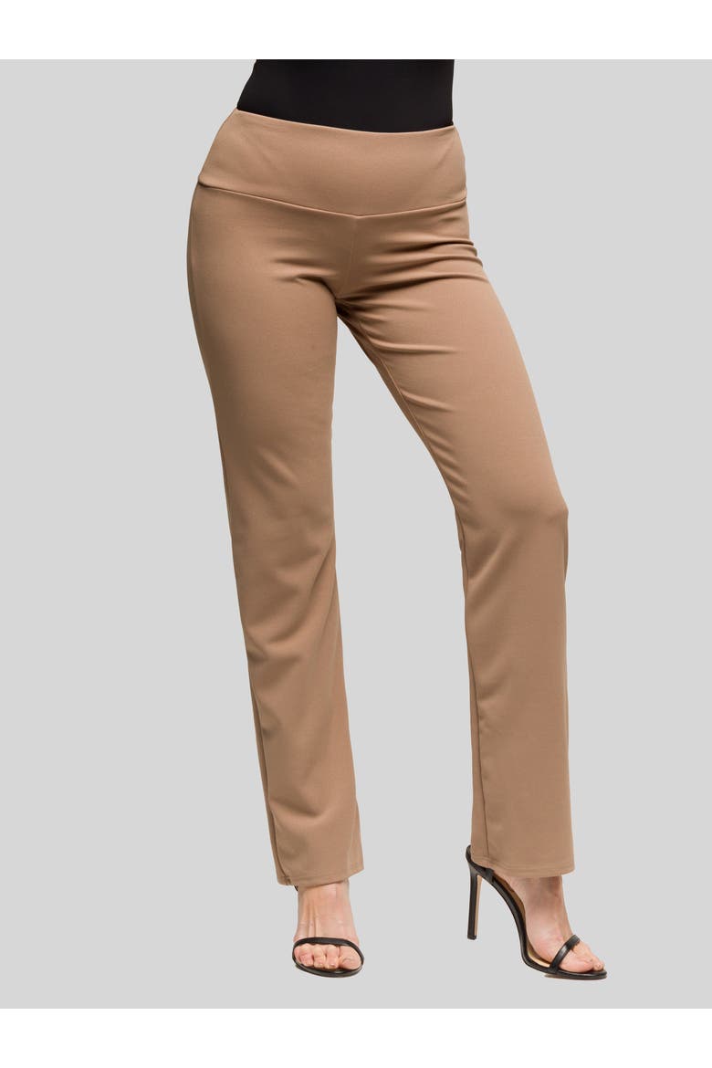 Comfortable Stretch High Waist Dress Pants, Main, color, Mocha