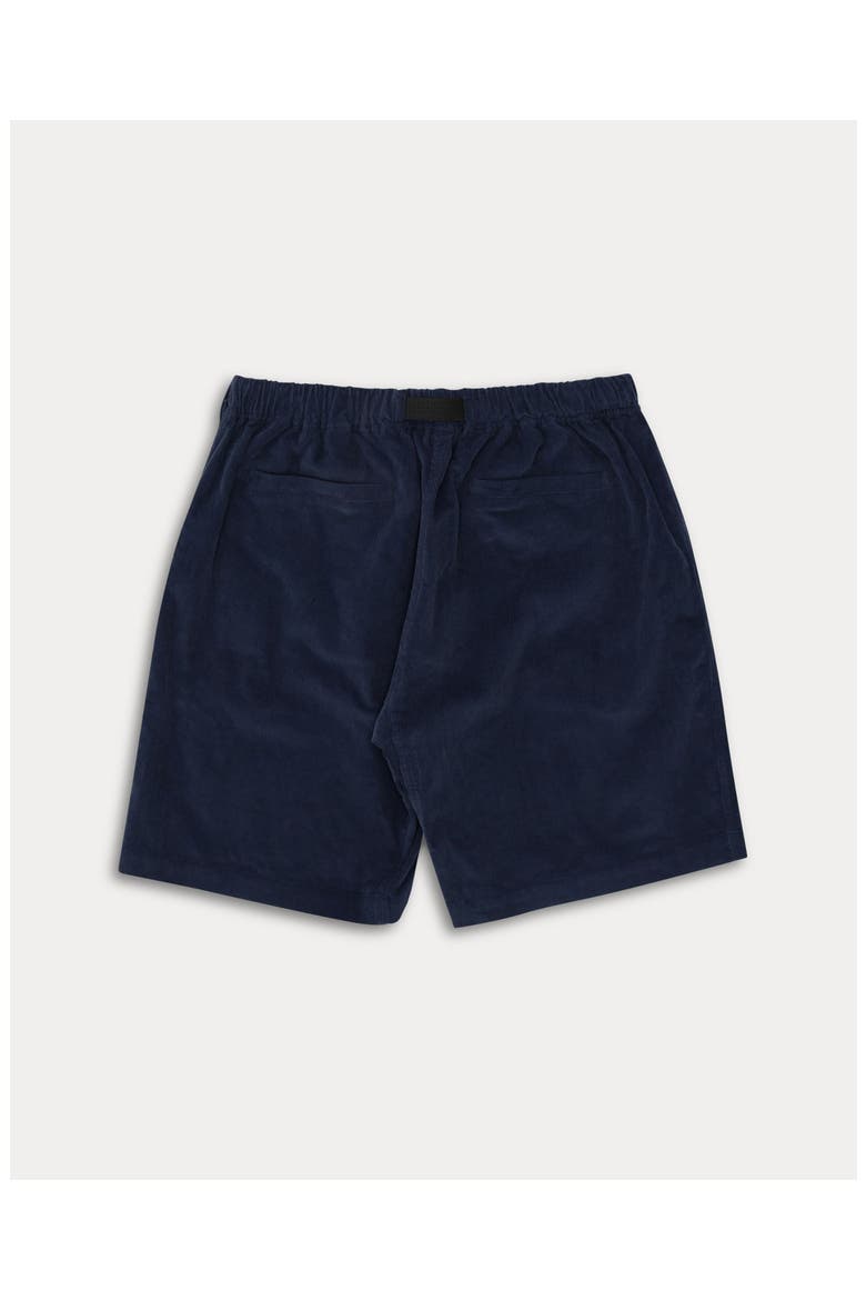 Mike Washed Velvet Shorts, Alternate, color, Blue