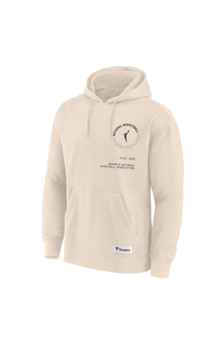 FANATICS Men's Fanatics Cream WNBA Elements Future Ground Info Pullover Hoodie, Alternate, color, Cream