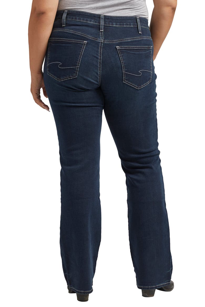 Suki Mid Rise Bootcut Jeans, Alternate, color, INDIGO
