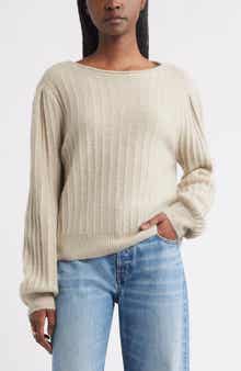Treasure & Bond Alpaca & Wool Blend Rib Sweater