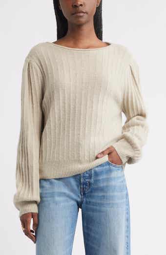 Treasure & Bond Alpaca & Wool Blend Rib Sweater