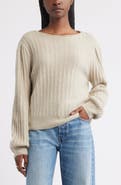 Treasure & Bond Alpaca & Wool Blend Rib Sweater