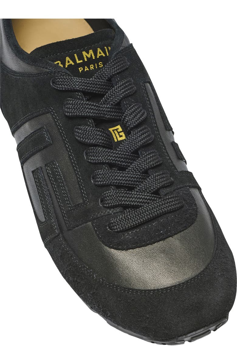 Balmain Racer 45 Low Top Sneaker, Alternate, color, 0Pa Black