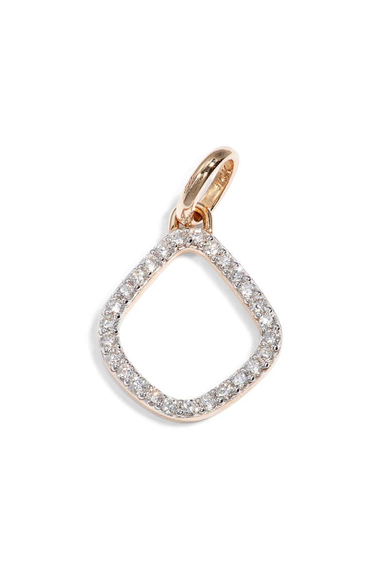 Riva Lab Grown Diamond Kite Pendant, Main, color, YELLOW GOLD