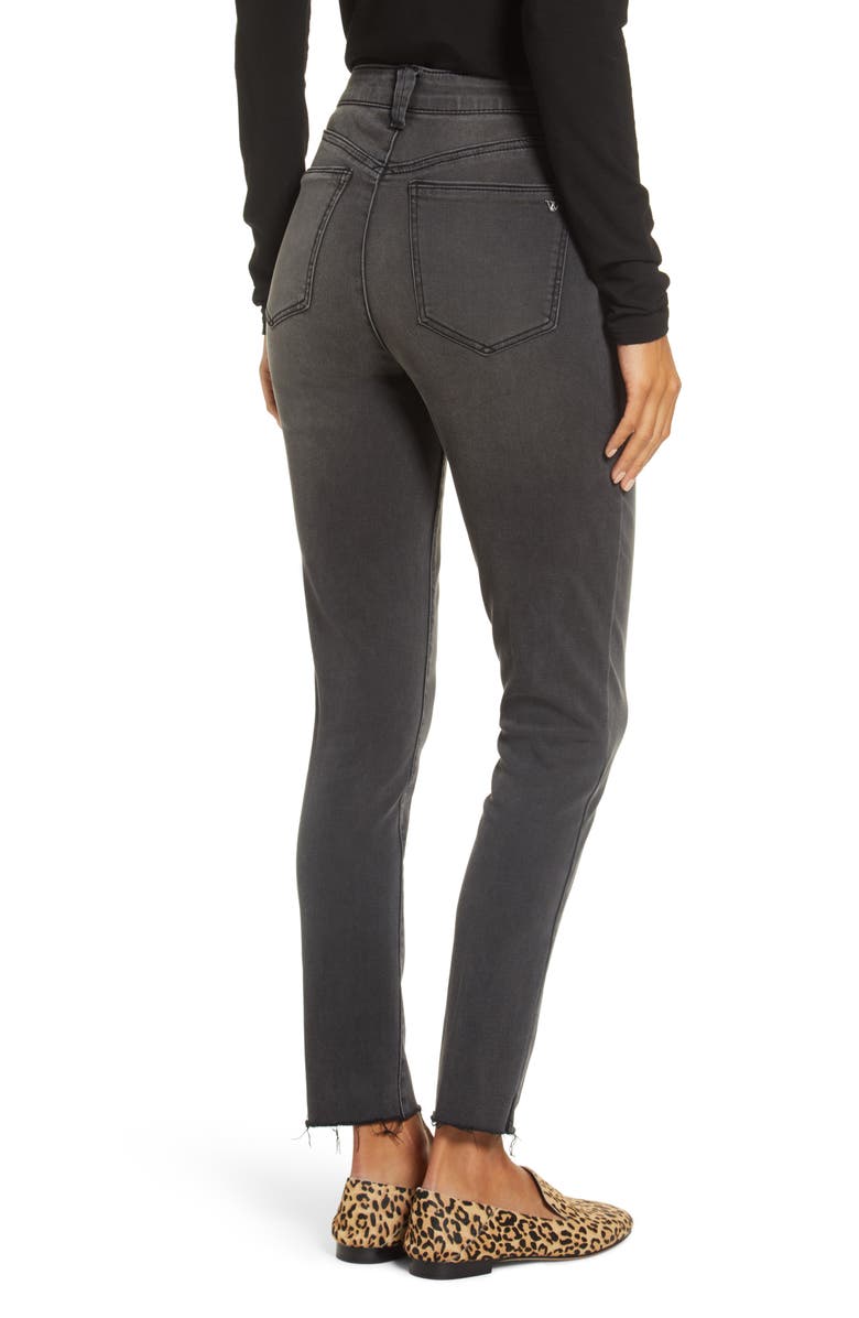 Wit & Wisdom Ab-Solution Raw Hem Skinny Jeans, Alternate, color, 