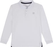 MeMoi Silky Dri-Effect Long Sleeve Polo Shirt