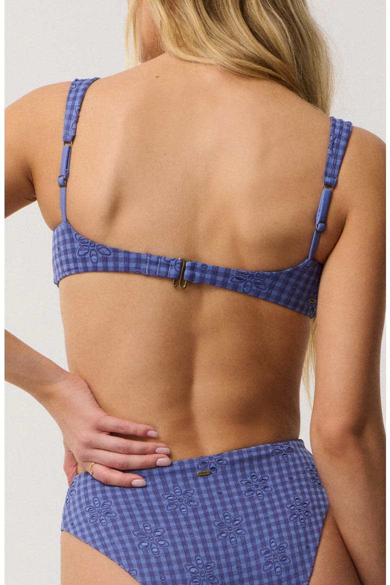 Dreams Broderie Bikini To, Alternate, color, MID BLUE