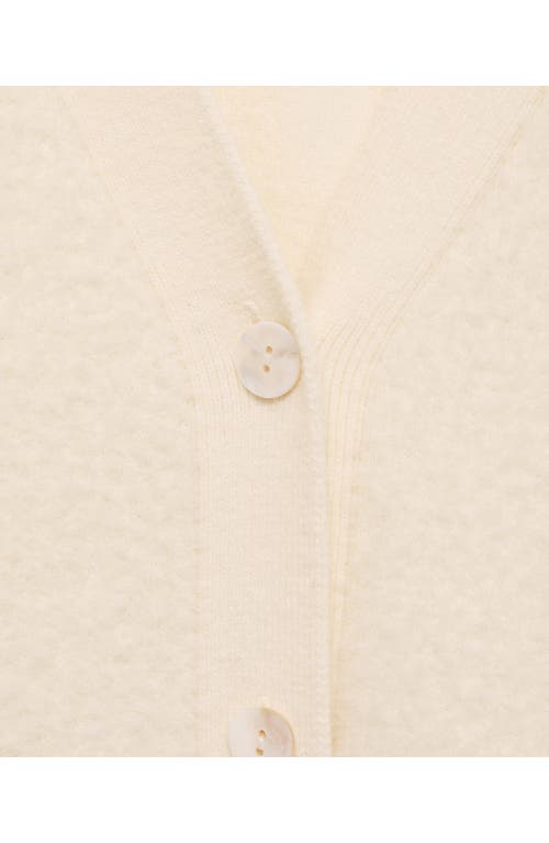 MANGO MANGO FUZZY CARDIGAN