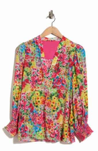 Sheila Floral Silk Top