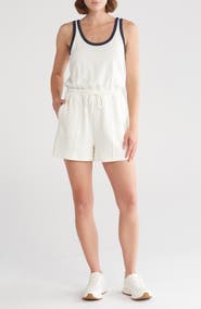 Sweaty Betty After Classic Organic Cotton Blend Romper