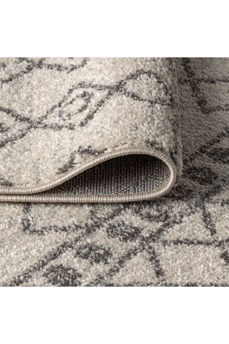 Izil Moroccan Beni Souk Area Rug, Alternate, color, Cream/Gray
