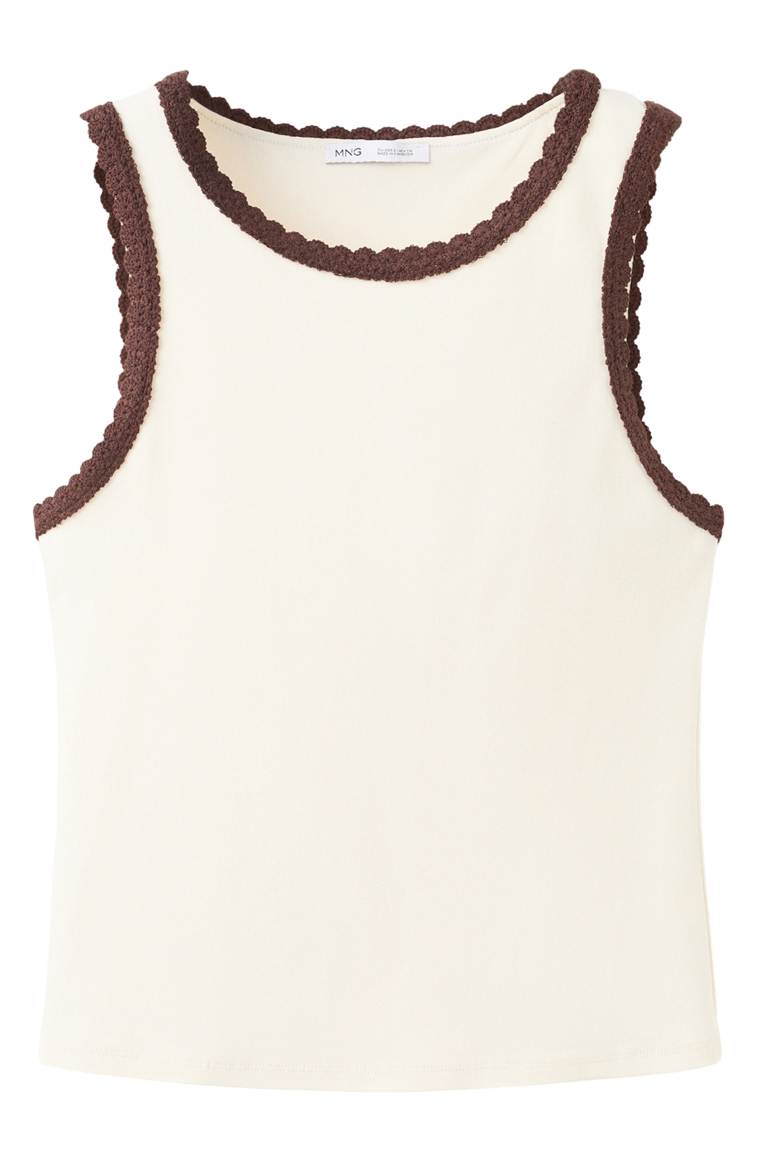 Scallop Crochet Tank - image 3