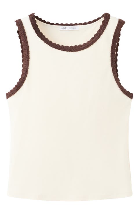 Scallop Crochet Tank