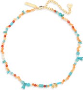 Lele Sadoughi x The Met Thebes Beaded Necklace