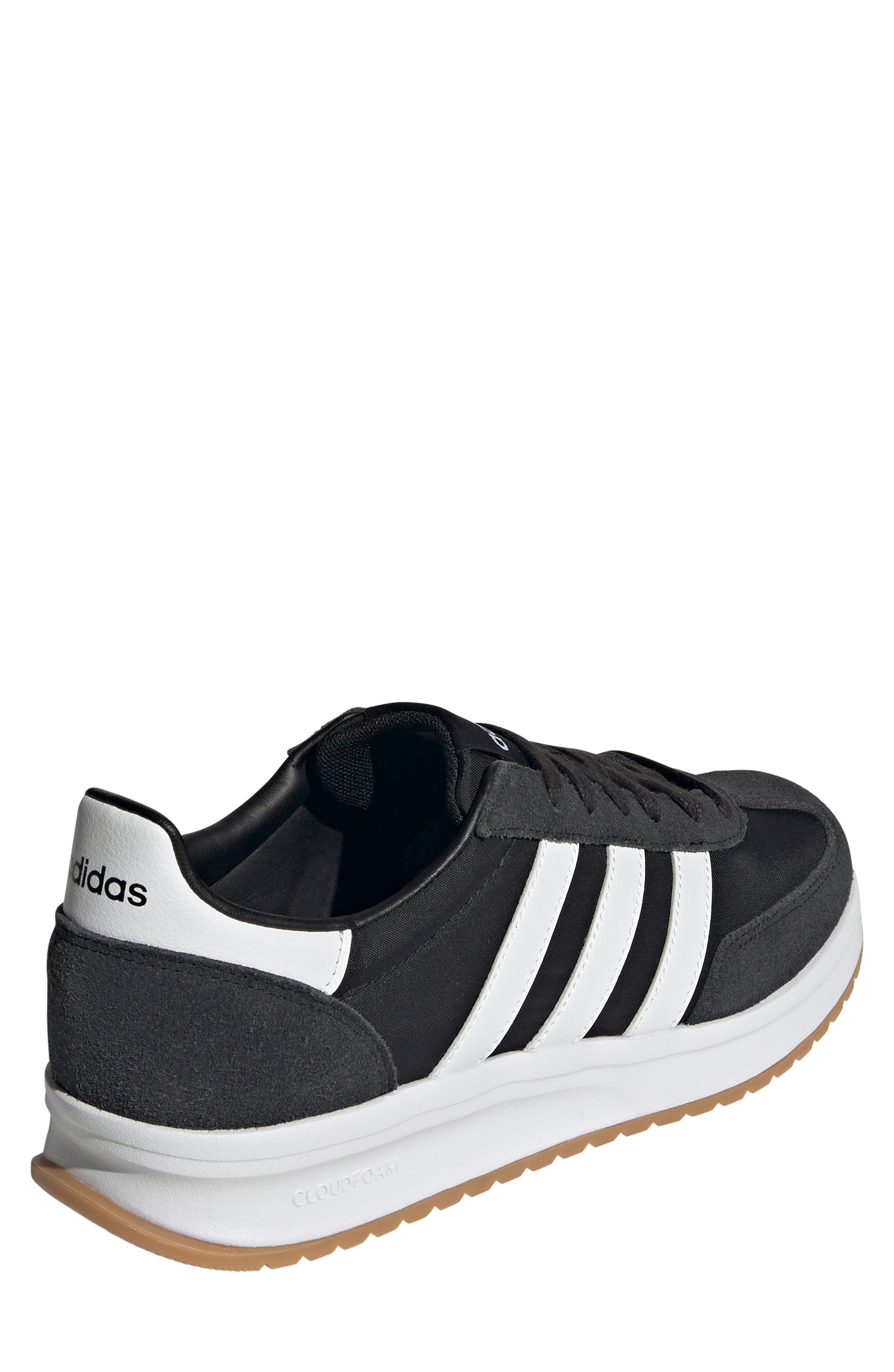 adidas Run '70s Sneaker, Alternate, color, Black/ White/ White