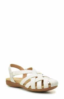 Taryn Rose Woven Slingback Sandal