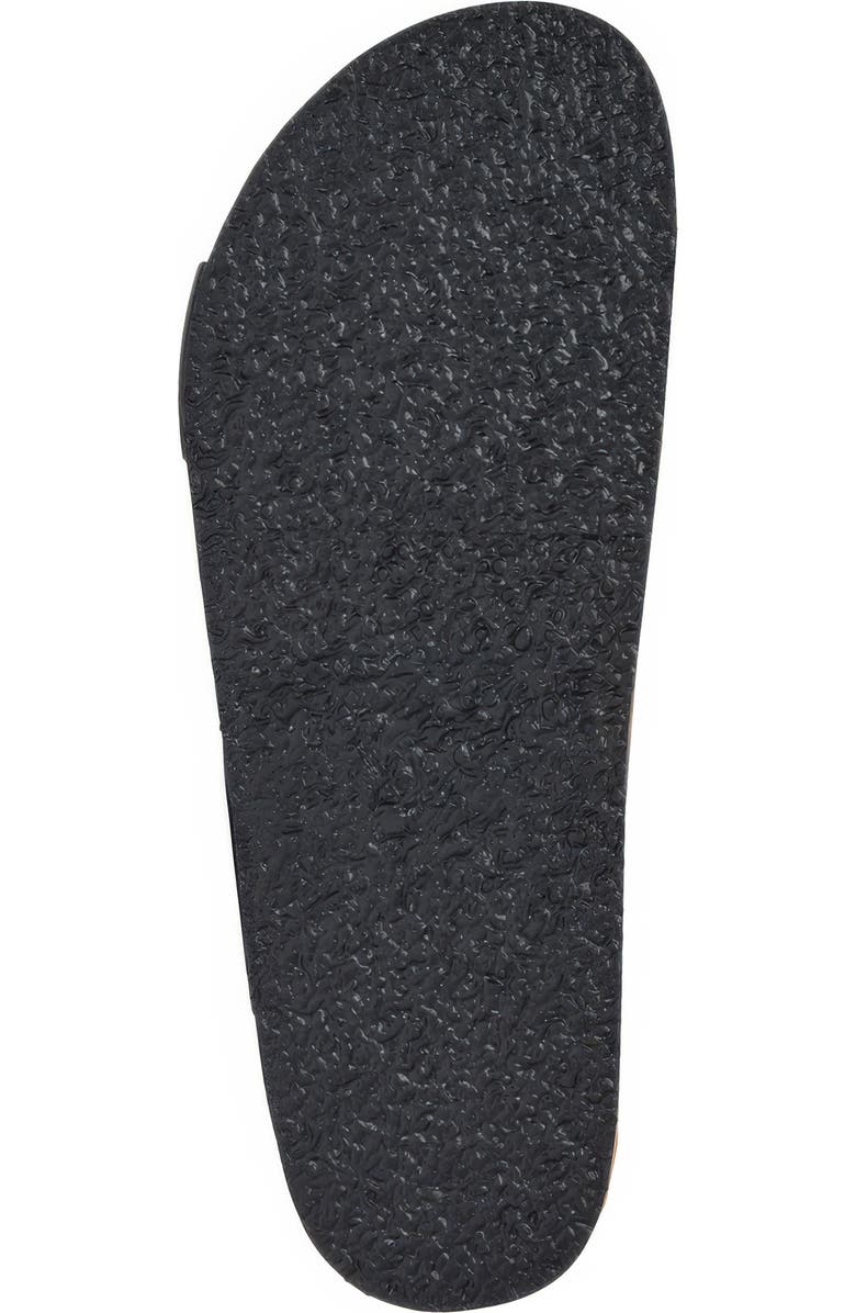 André Assous Max Slide Sandal, Alternate, color, Black Leather