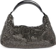 Jessica McClintock Rae Crystal Mesh Handheld Bag