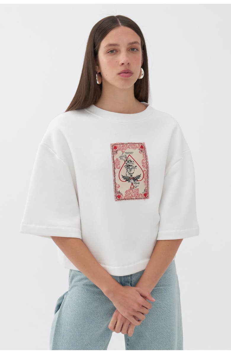 Nocturne Oversized Short Sleeve T-Shirt, Main, color,