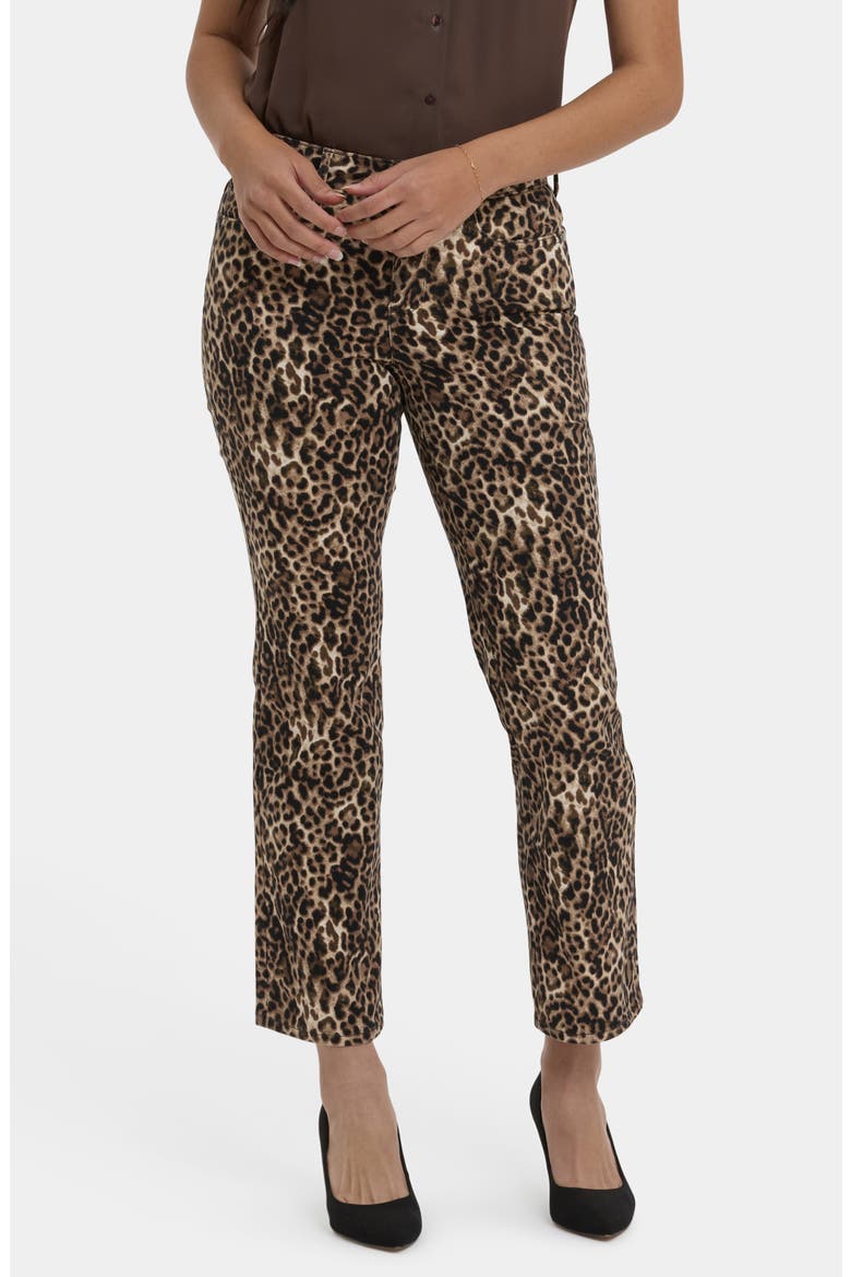 Marilyn Straight Leg Ankle Jeans, Main, color, SAVANNA LEOPARD