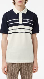 Lacoste Stripe Original L.12.12 Petit Piqué Polo Sweater